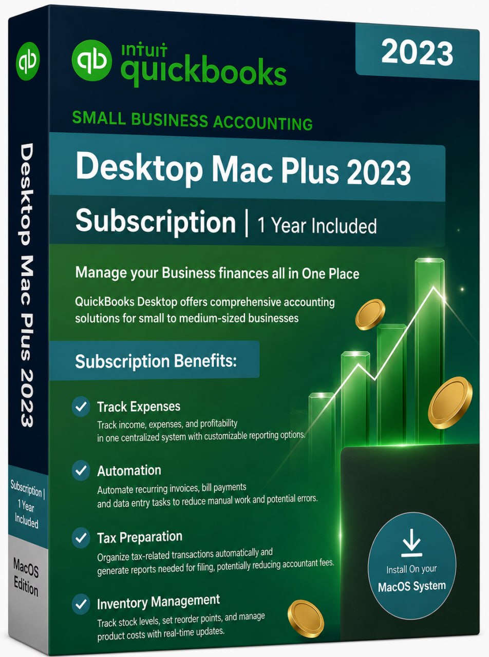 QuickBooks Desktop Mac Plus 2023