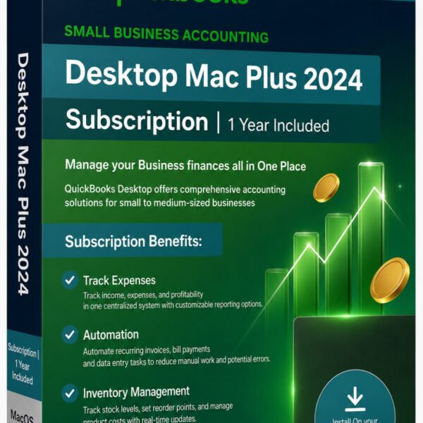 QuickBooks Desktop Mac Plus 2024