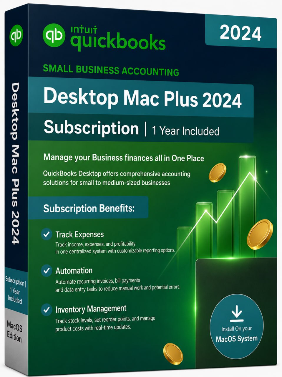 QuickBooks Desktop Mac Plus 2024